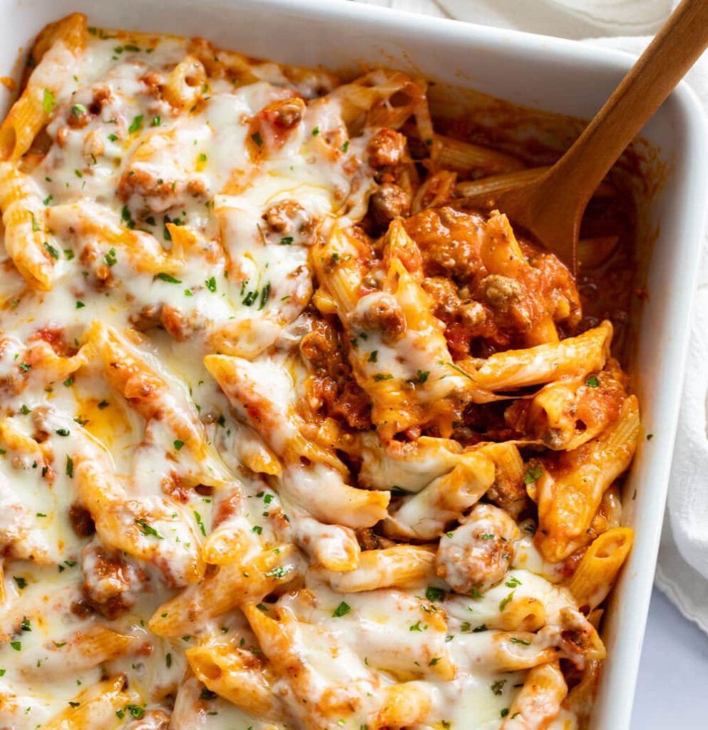 Ground-Beef-Cheese casserole
