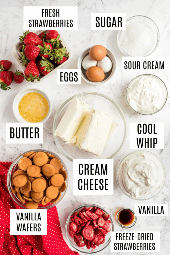 strawberry cheesecake recipes ingredients