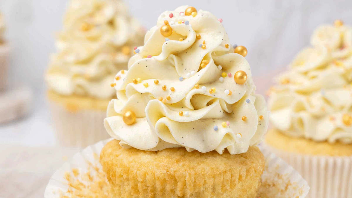 Vanilla cupcake