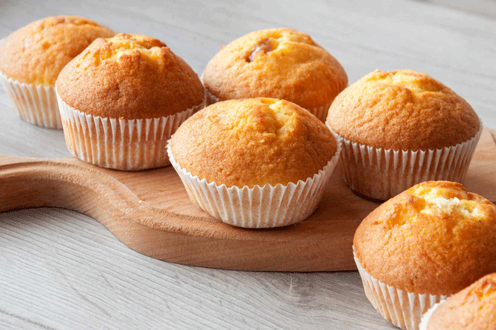 plain muffins